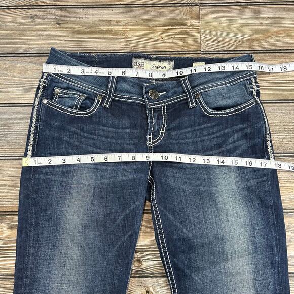 Vintage Y2k BKE Sabrina Straight Low-Rise Jeans Size 27 - Picture 9 of 9